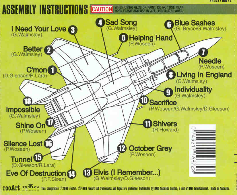 Hits And Pieces Back Cover