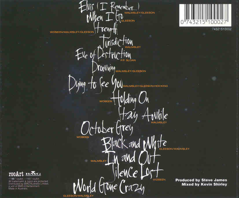 World Gone Crazy Back Cover